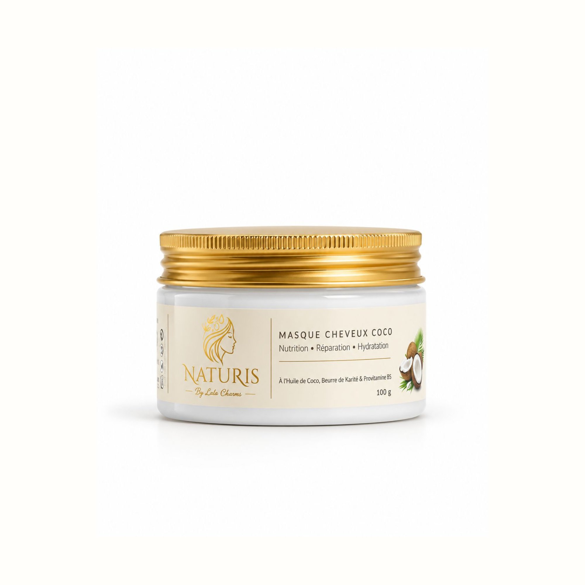 Masque capillaire, vue 2