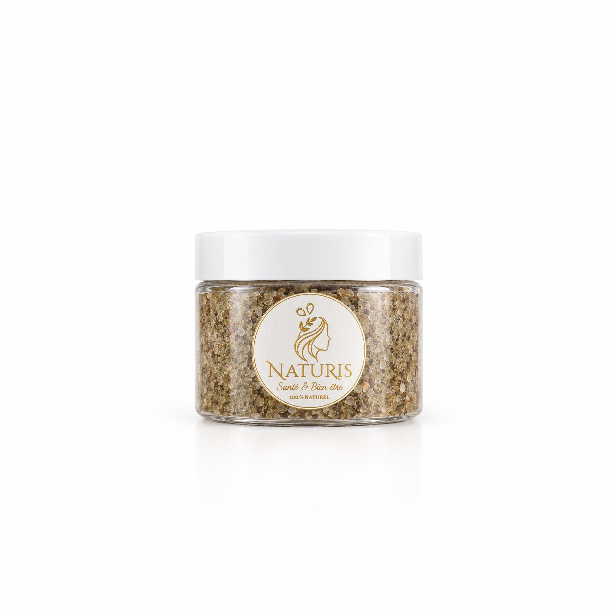Sel de bain aromatisé aux herbes